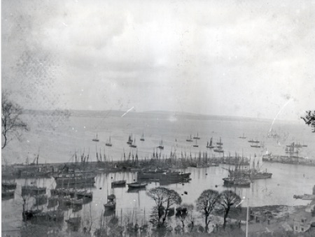 Fishing boats from Newlyn harbour