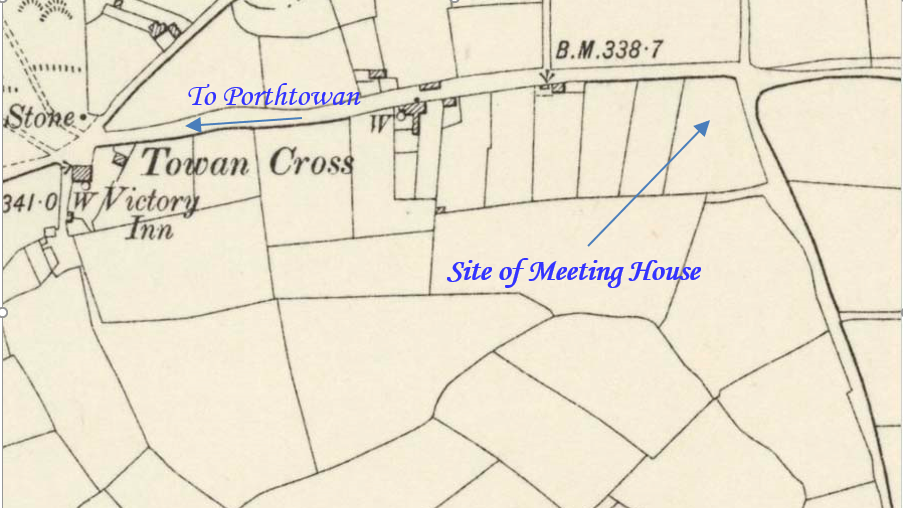 Mapping Methodism Towan Cross Bible Christian Chapel Cornish Story
