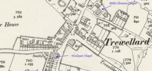 Mapping Methodism – Trewellard (Hillside) Teetotal / New Connexion / Bible Christian / United Methodist Chapel