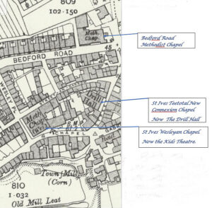Mapping Methodism – St Ives Teetotal/New Connexion (Now known as The Drill Hall)