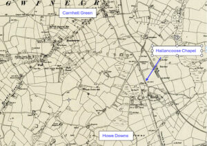 Mapping Methodism – Hallancoose Wesleyan Chapel