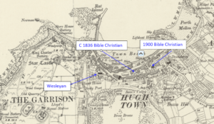 Mapping Methodism – St Marys, Isles of Scilly, Wesleyan Chapel