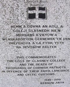 The Prayer Book Rebellion / Cornish Commotion (A Potted History)