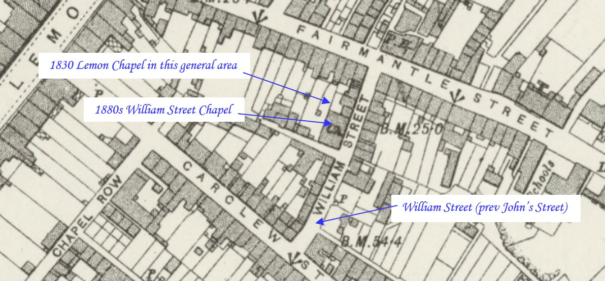 Mapping Methodism – Lemon Wesleyan Chapel – Truro – Cornish Story