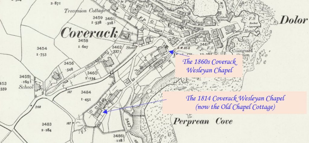 Mapping Methodism – Coverack Wesleyan Chapel – Cornish Story