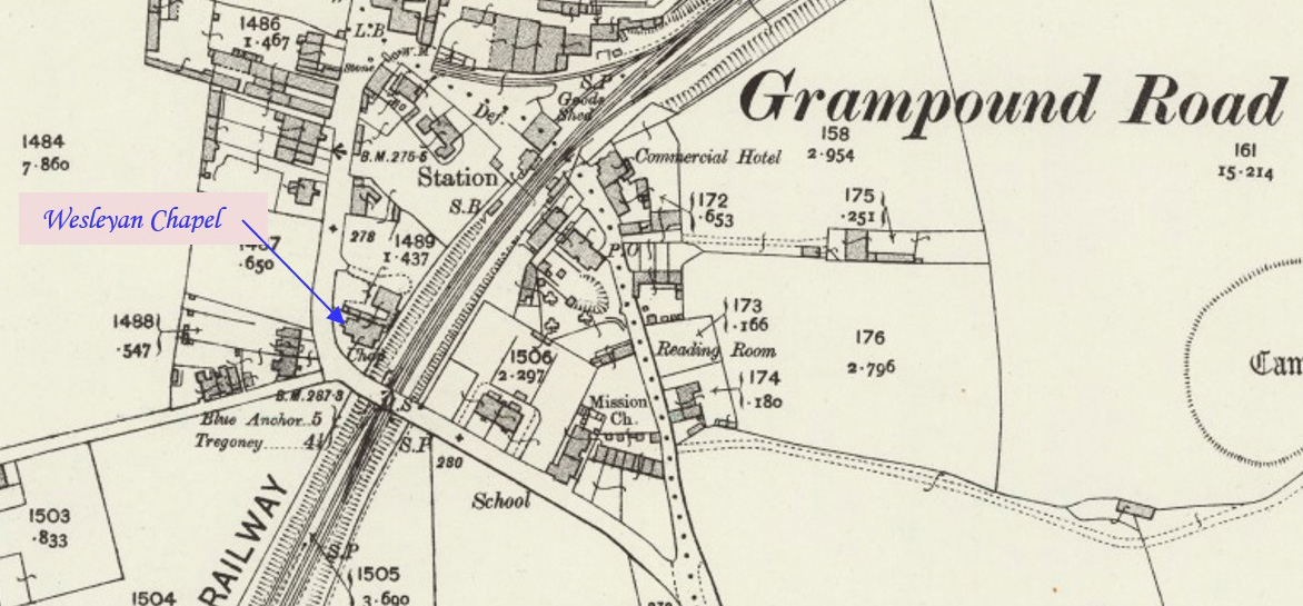 Mapping Methodism Grampound Road Wesleyan Chapel Cornish Story